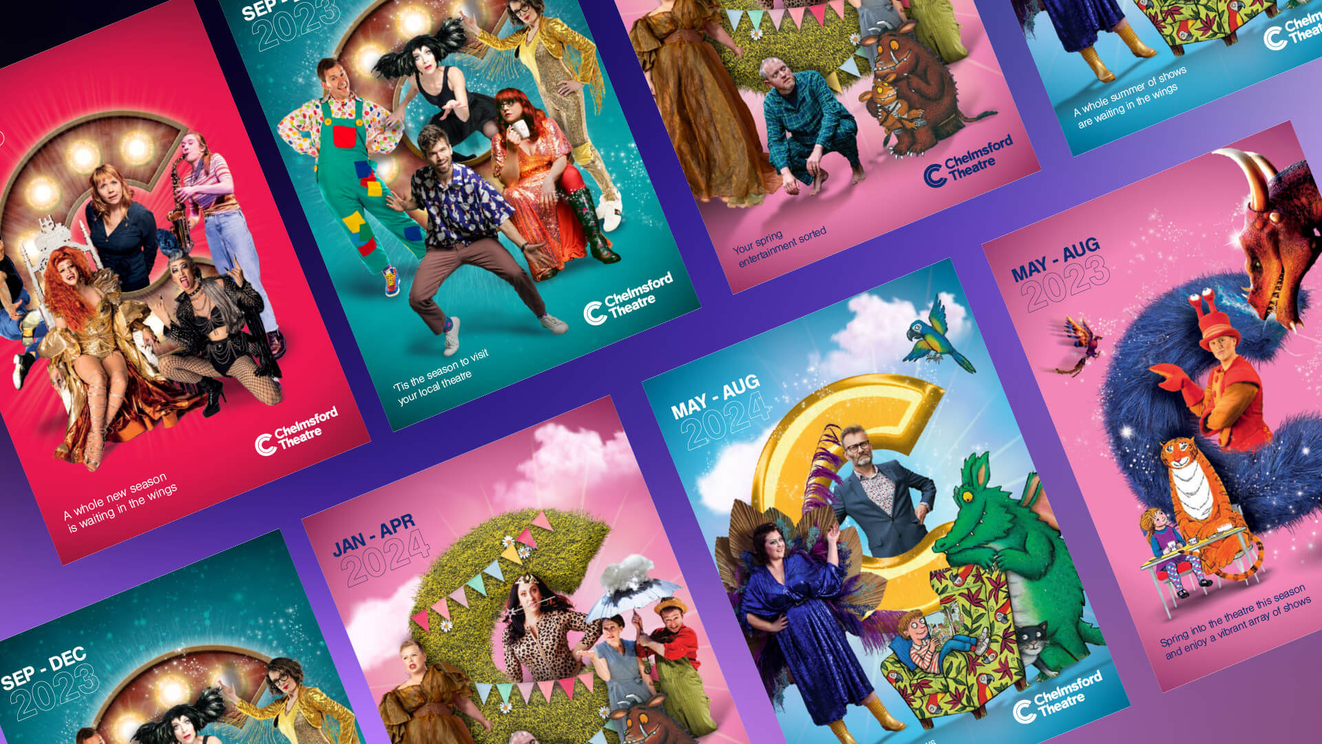 C covers Chelmsford Season Brochure cover designs