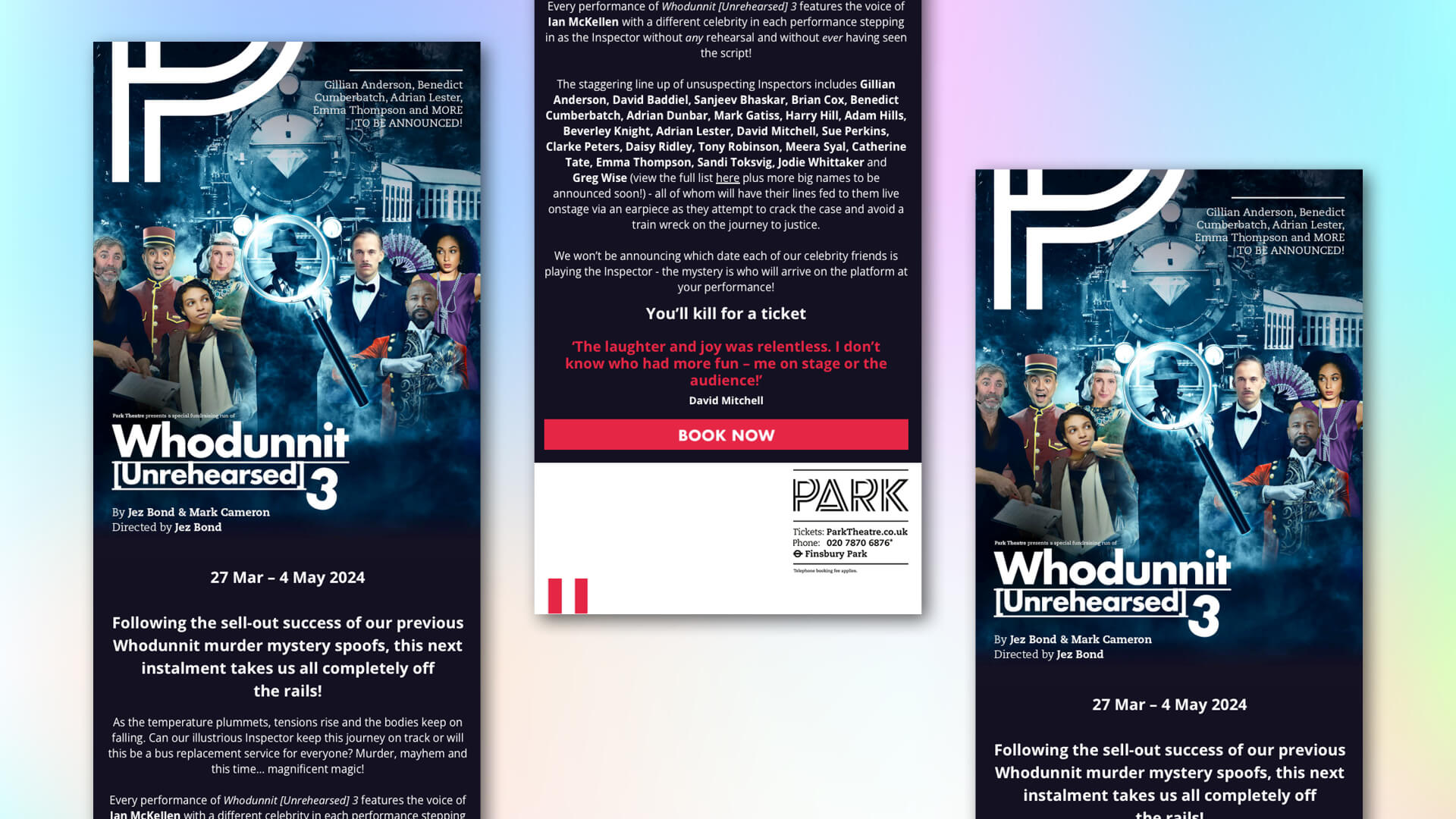 HTML Mailer Whodunnit 3 HTML Email design