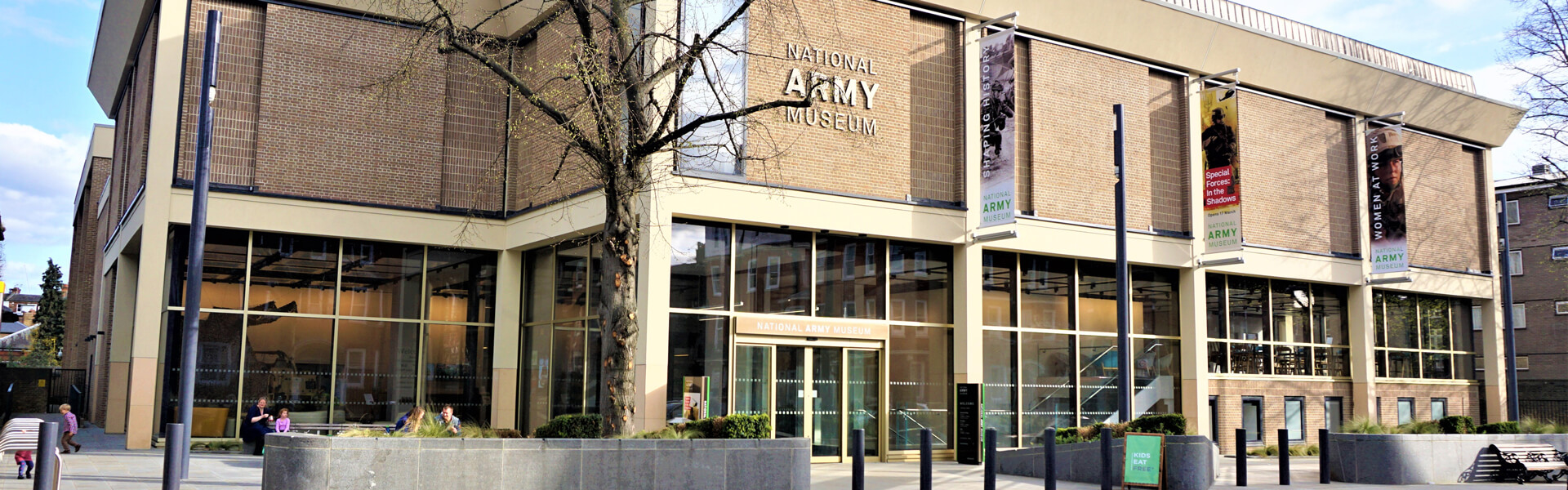 Front of National Army Museum