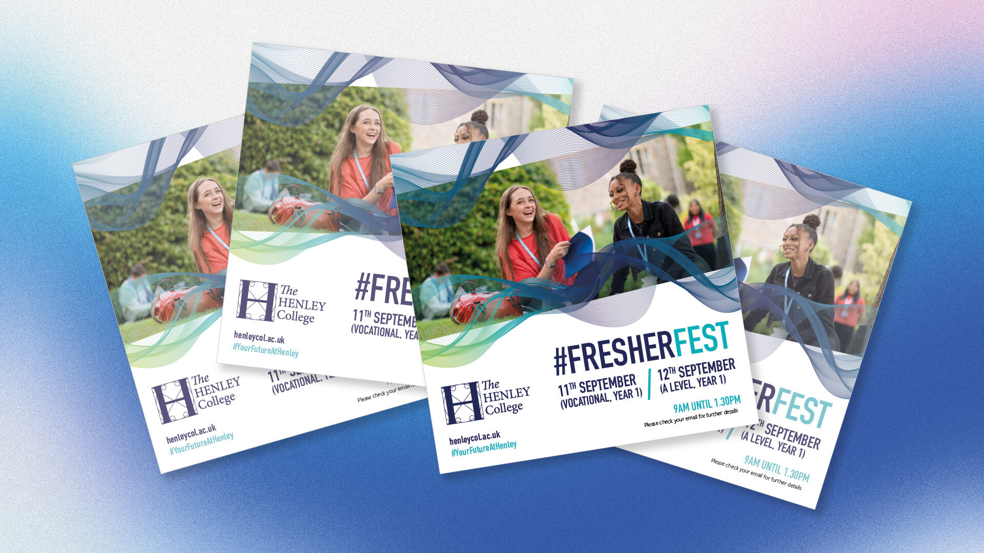 Freshers Postcard Kings School marketing collection