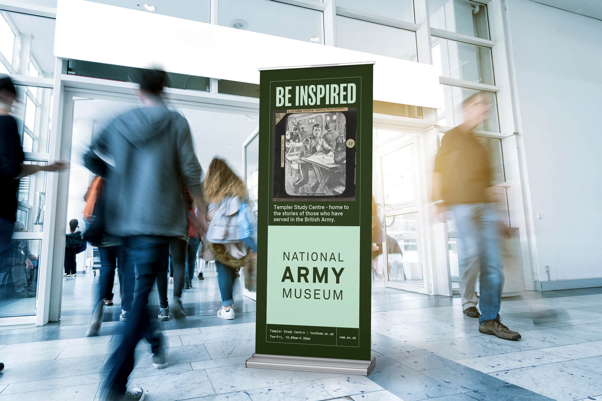National Army Museum Roller banners