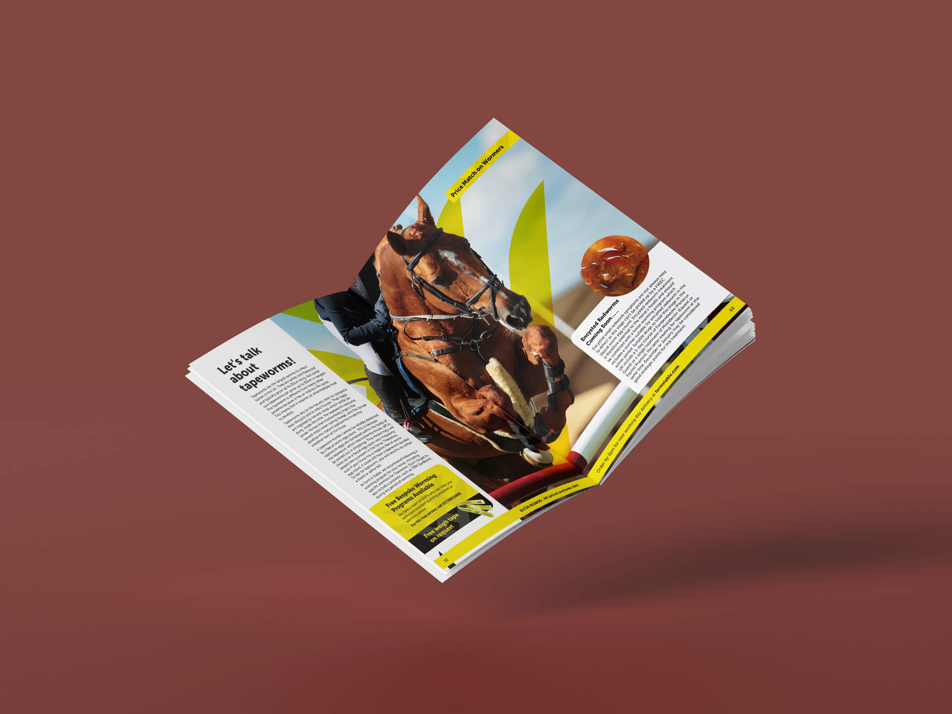 Printed-Brochure Farm & stable catalogue design